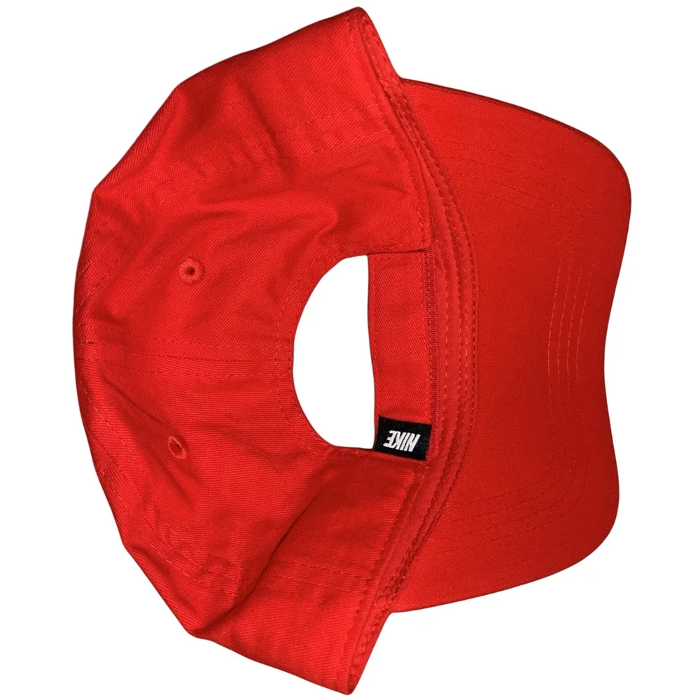Nike Club Cap Classic Baseball Hat Child 4/7 Kids University Red Adjustable New